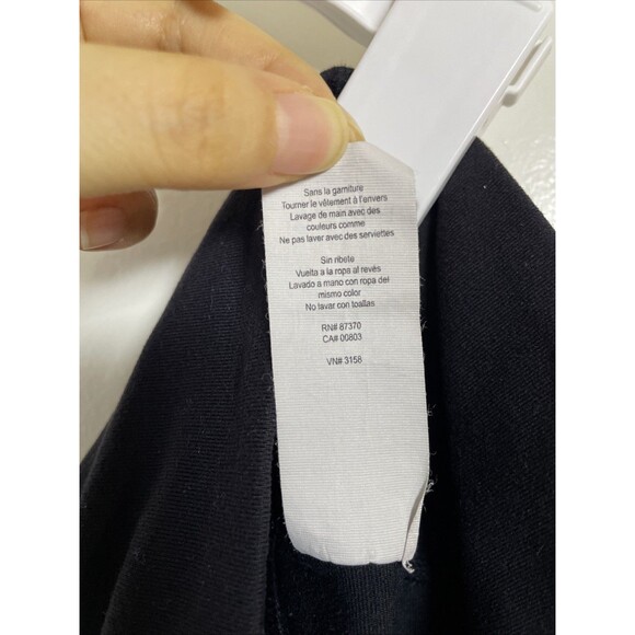 Alo Yoga Chevron Capri Semi Sheer Black Legging - Size Small - Picture 9 of 11